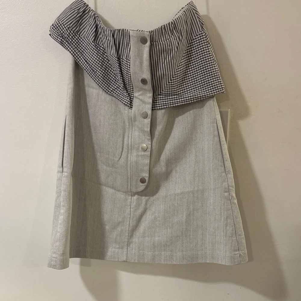 Thakoon Ruffle Strapless Mini Dress - Picture 7 of 9